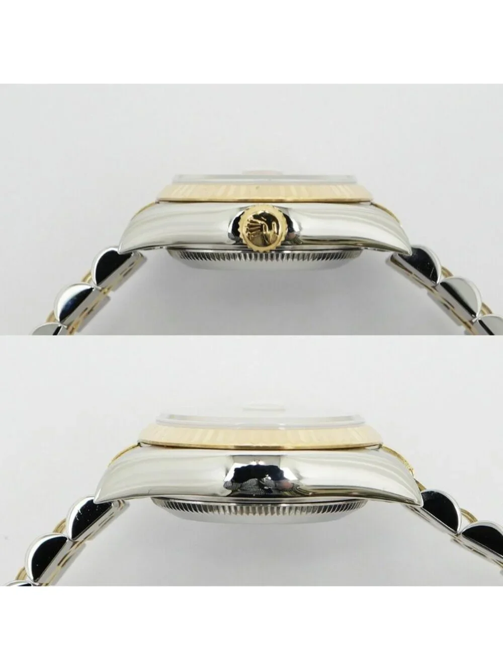 Rolex Datejust Champagne Dial No YG SS Watch Automatic Winding OH Polished